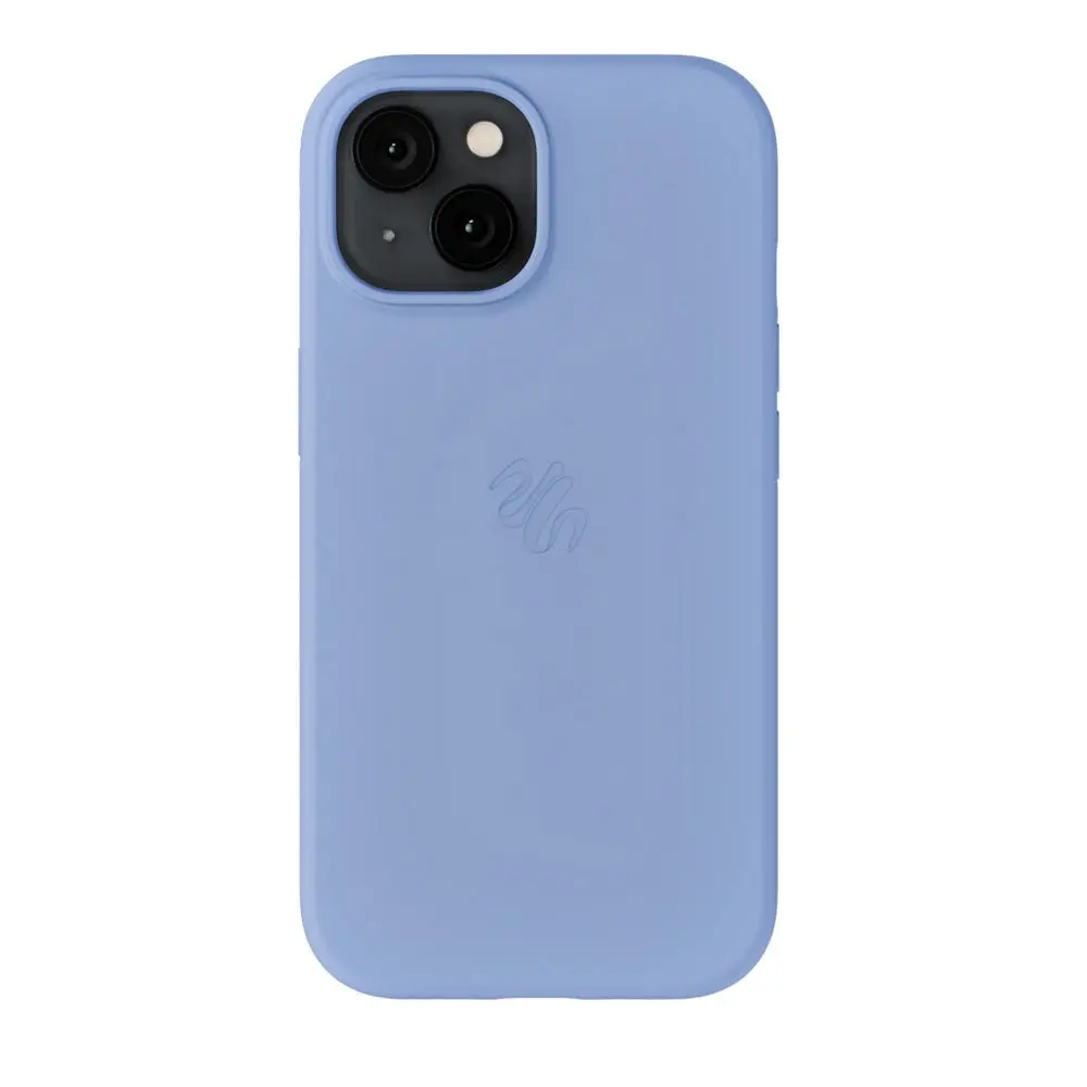 iPhone 15 / 14 / 13 Holdit Soft Touch MagSafe Silikon Deksel - Soft Cobalt