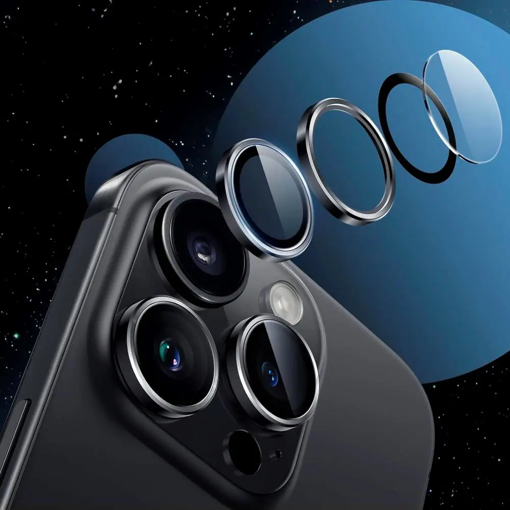 Hofi Camring Pro+ Kamerabeskyttelse Til Galaxy S24 FE – Svart