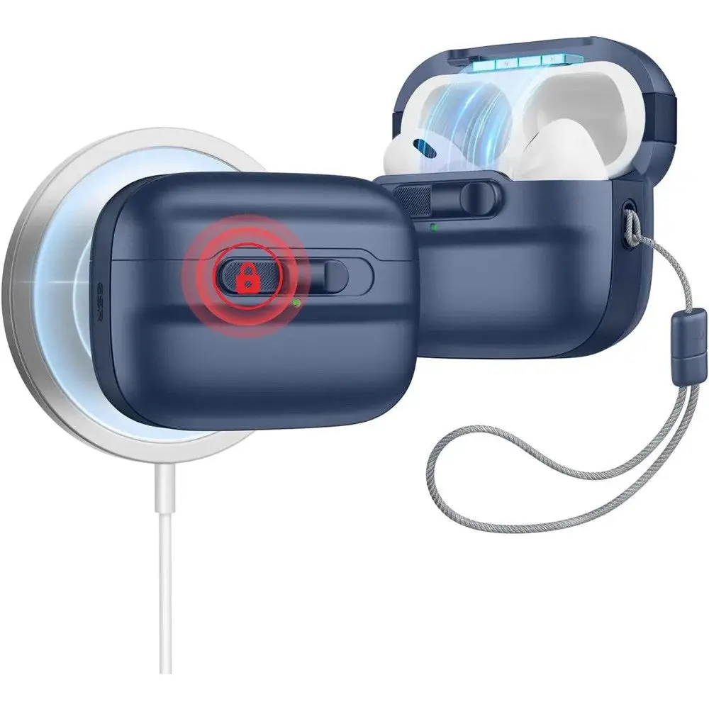 ESR AirPods Pro (1. & 2. Gen.) HaloLock Pulse Deksel - MagSafe Kompatibel