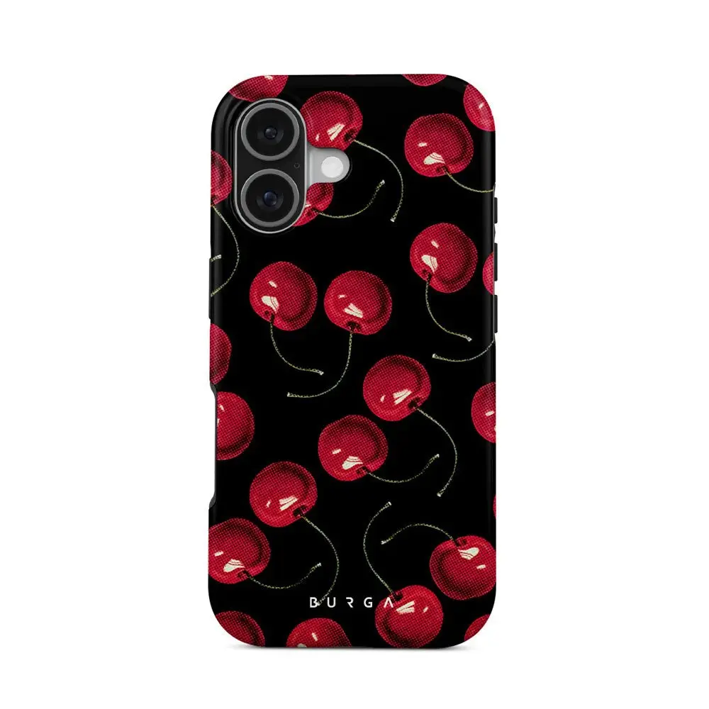 Burga iPhone 17 Tough Fashion Deksel - MagSafe Kompatibel - Cherrybomb