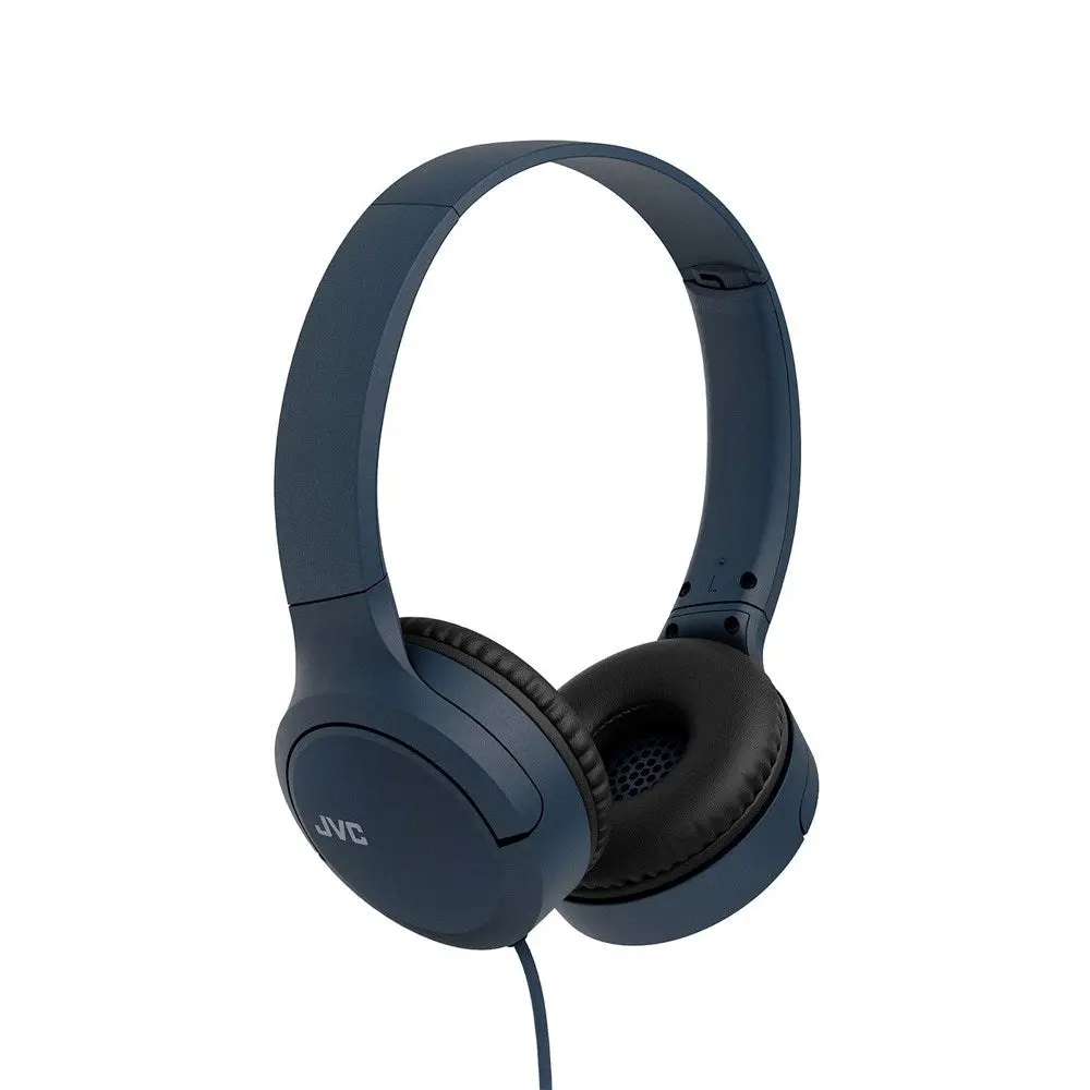 JVC HA-S33UC On-Ear Hodesett med ledning - Mørk Blå