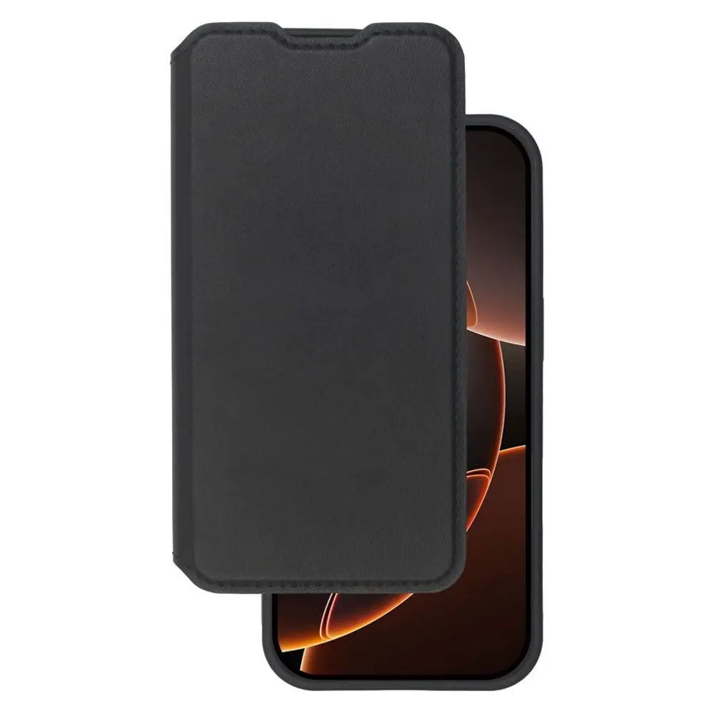 iPhone 16 Lippa 2-i-1 Wallet Flip Deksel - Svart