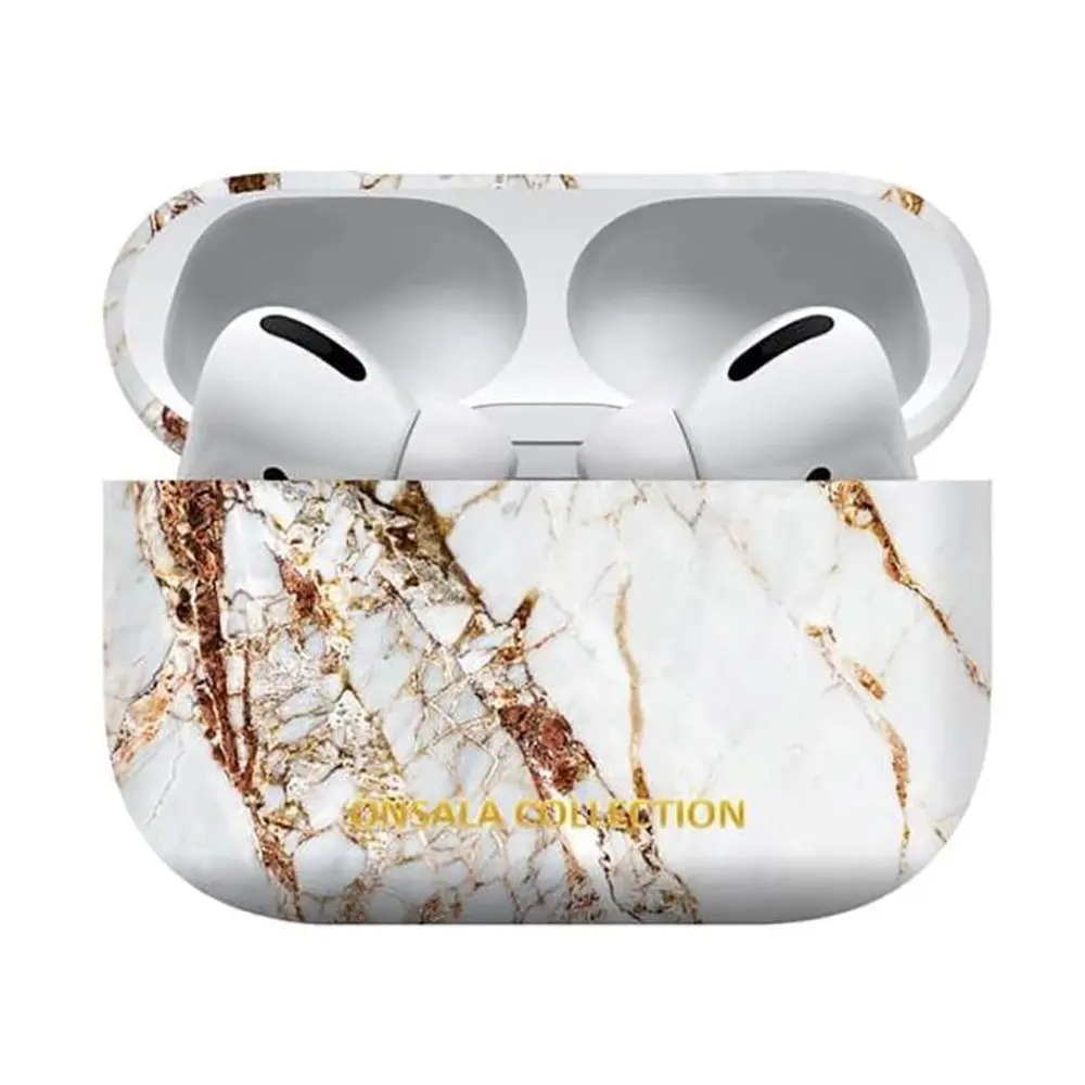 Onsala COLLECTION Protective Deksel til Apple AirPods Pro Ladeetui - Rhino Marble