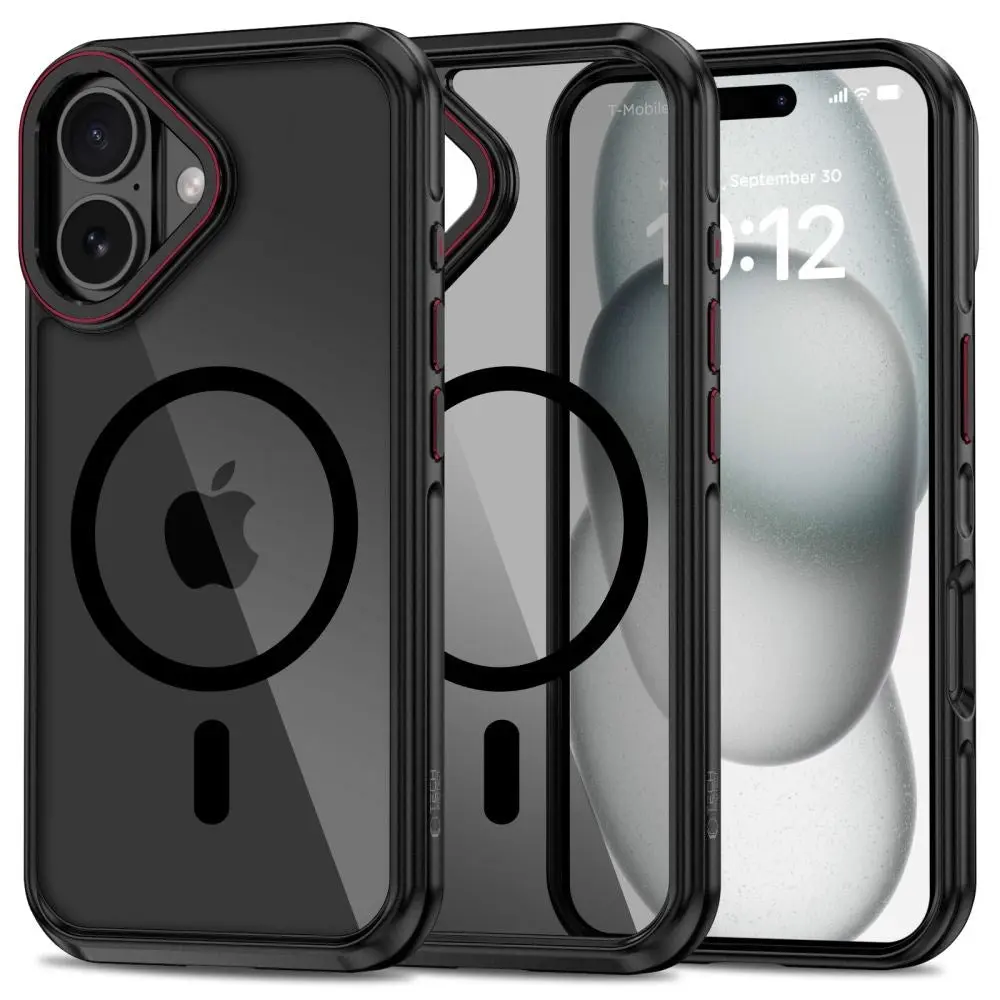 iPhone 16 Tech-Protect Maghybrid Deksel - MagSafe Kompatibel