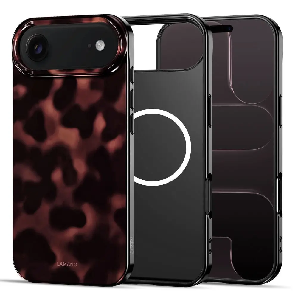 iPhone Air Tech-Protect Lamano Deksel - MagSafe Kompatibel - Panther