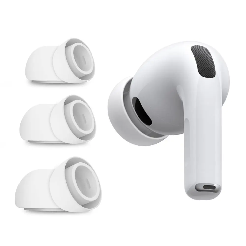 Apple AirPods Pro (3. Gen.) Tech-Protect Silikon Ørepropper - S, M, L - 3 stk