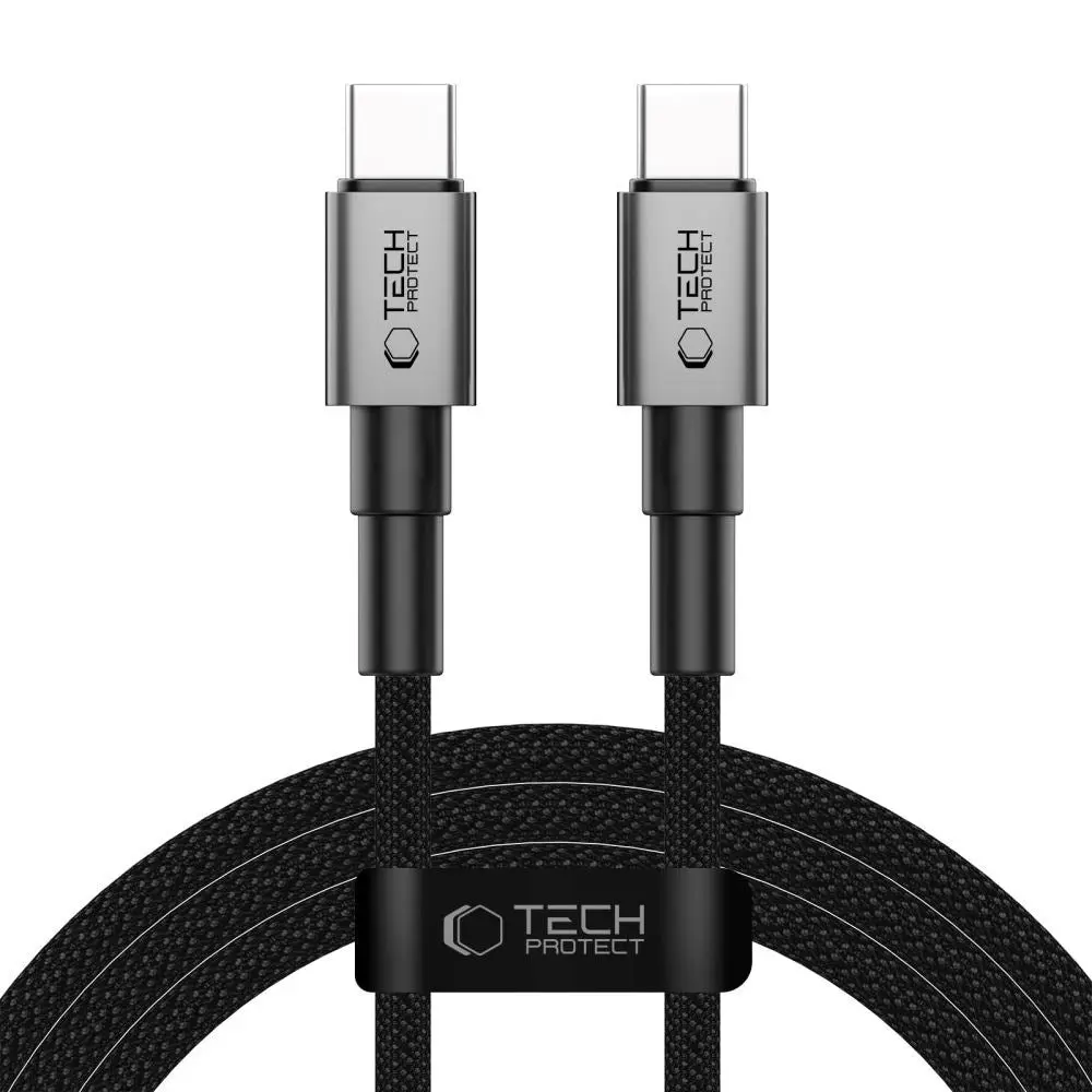 Tech-Protect UltraBoost DNA USB-C PD100W/5A 100 cm Cable - Grey