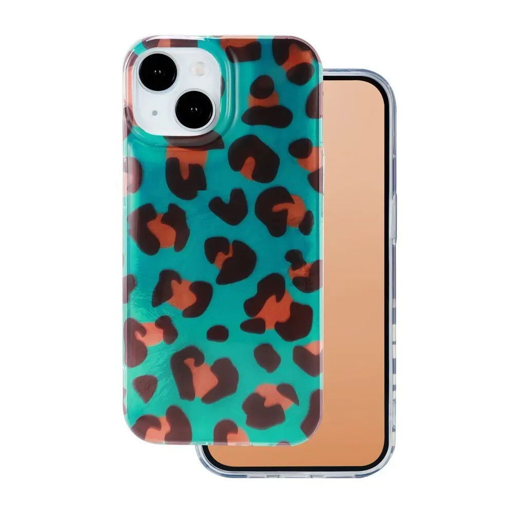 iPhone 13 Fleksibelt Plast Deksel - Gepard
