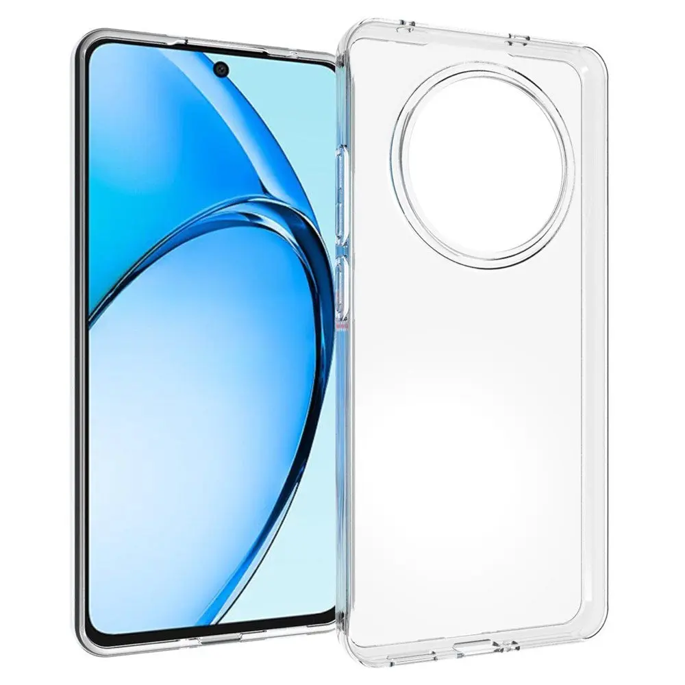 Oppo Reno12 F (5G) EIDERWOOD Fleksibelt Plast Deksel - Gjennomsiktig