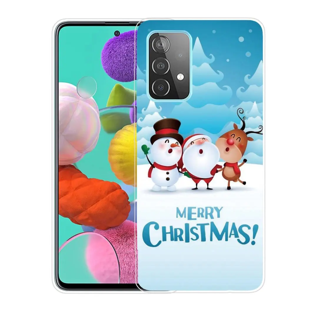 Samsung Galaxy A53 (5G) TPU Plast Jul Deksel - Merry Christmas
