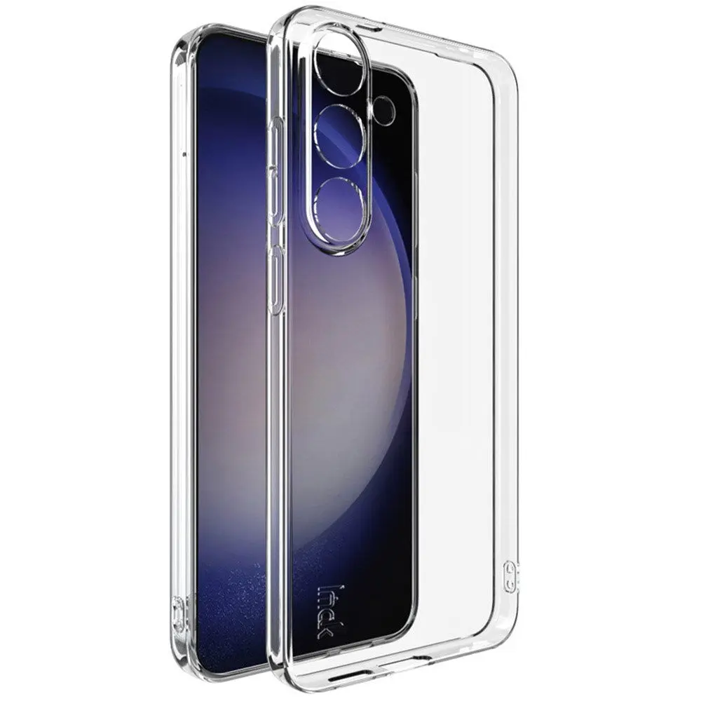 IMAK Samsung Galaxy S25+ (Plus) Fleksibelt Plast Deksel - Gjennomsiktig