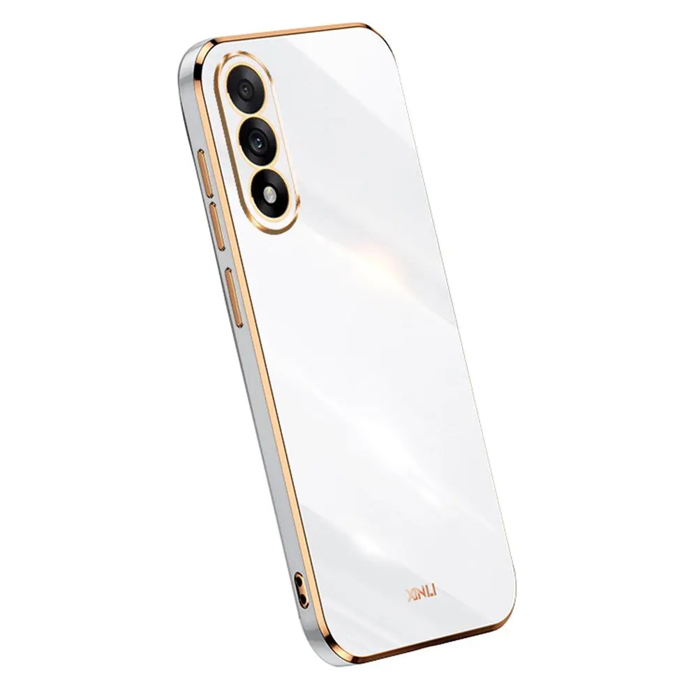OnePlus Nord 5 Metallisk Plast Deksel - Hvit