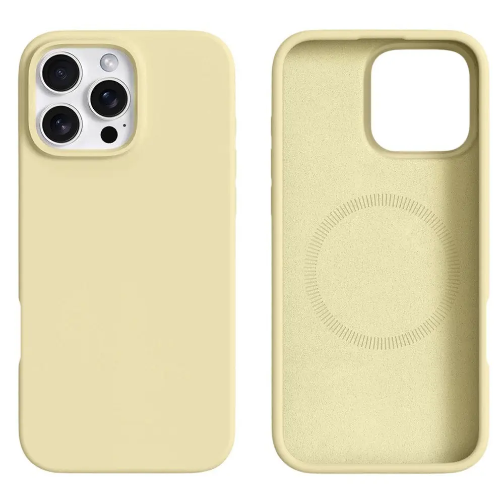 iPhone 16 Pro 2-i-1 Silikon & Hard Plast Deksel - MagSafe Kompatibel