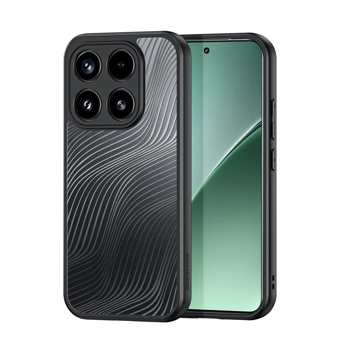 Xiaomi 17 EIDERWOOD DUX DUCIS Aimo Series Plast Deksel - Gjennomsiktig / Svart