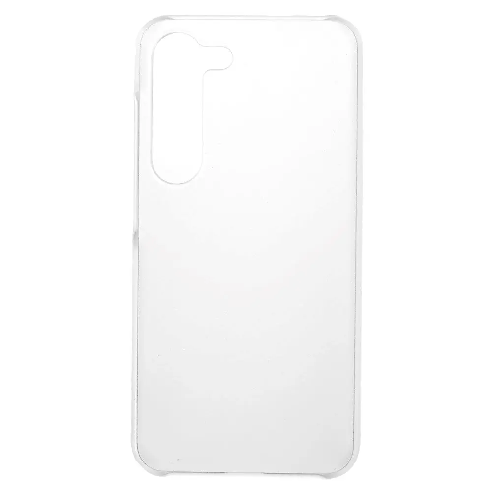Samsung Galaxy S23 Hard Plast Deksel - Gjennomsiktig