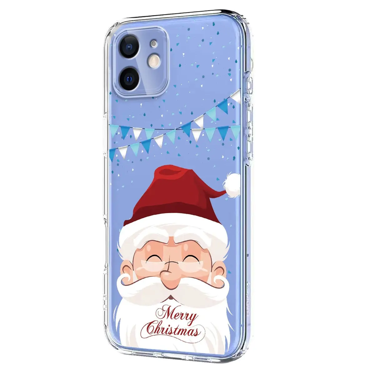 EIDERWOOD iPhone 11 Fleksibelt Plast Juledeksel med Motiv - Gjennomsiktig / Julenissen