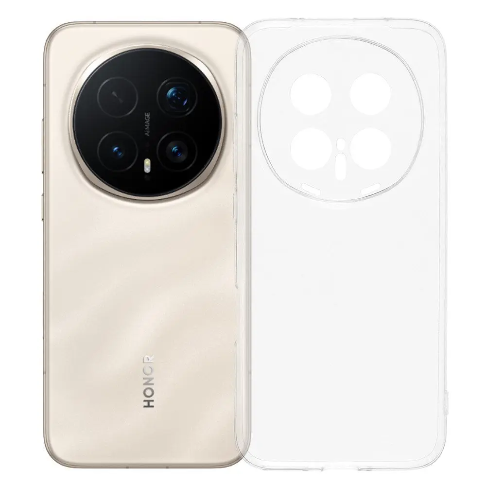 Honor Magic8 Pro EIDERWOOD Fleksibelt Plast Deksel - Gjennomsiktig