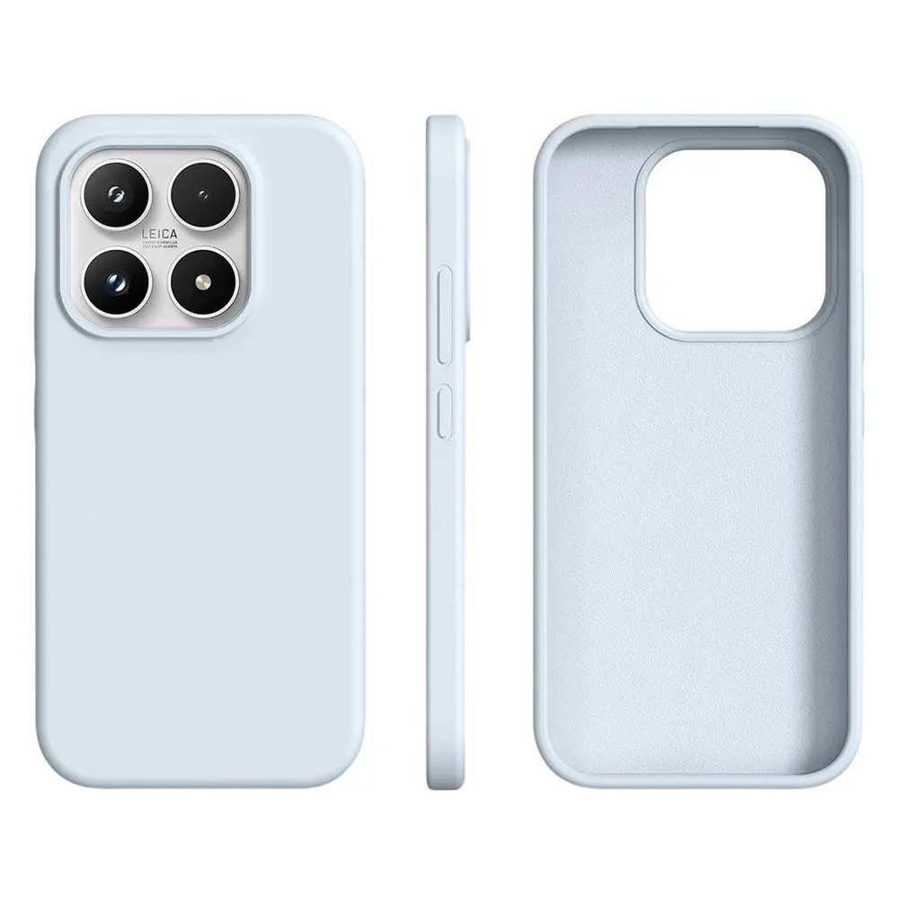 Xiaomi 17 EIDERWOOD 2-i-1 Silikon & Hard Plast Deksel - Blå