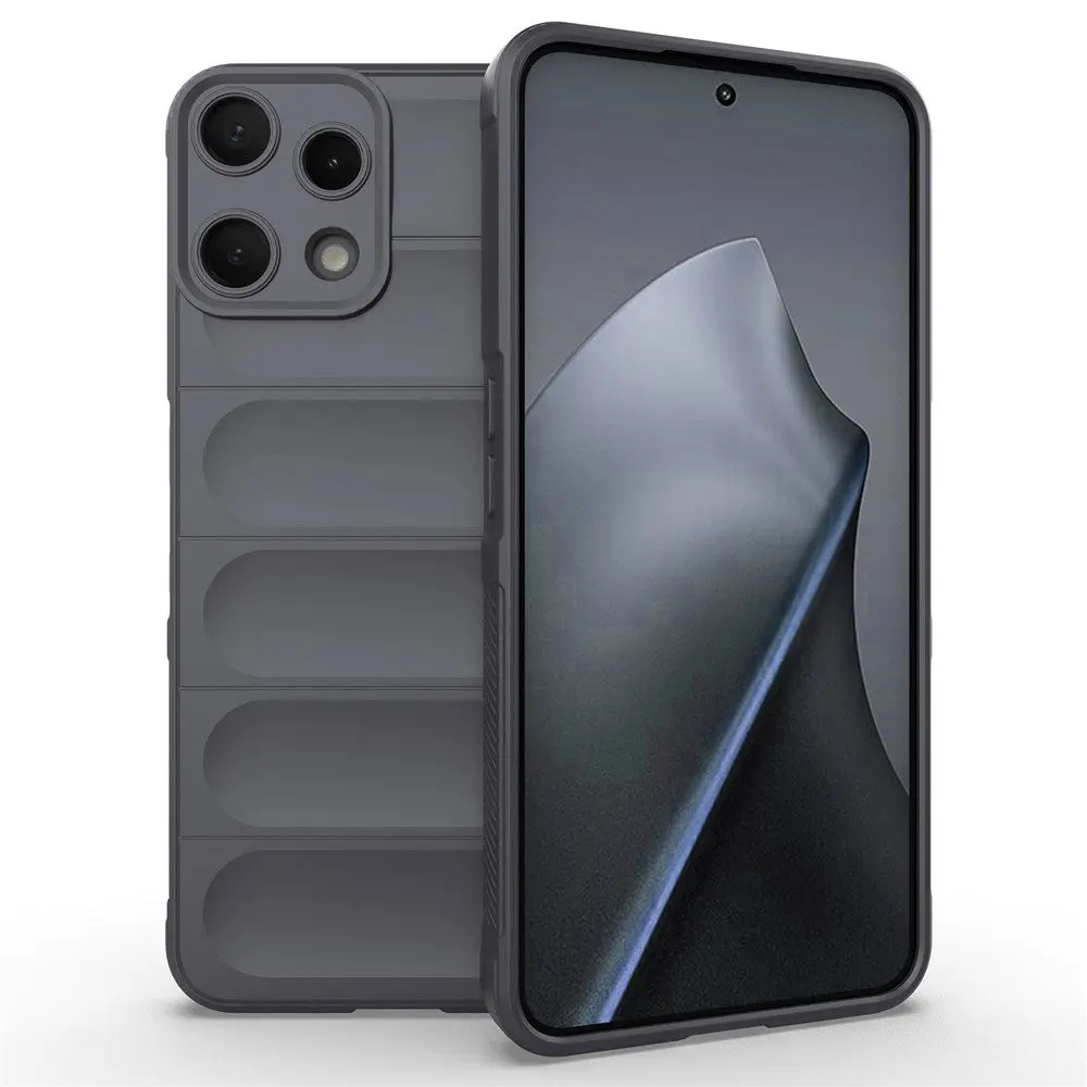 Nothing Phone (3a) Lite AMORUS Fleksibelt Plast Deksel - Grå