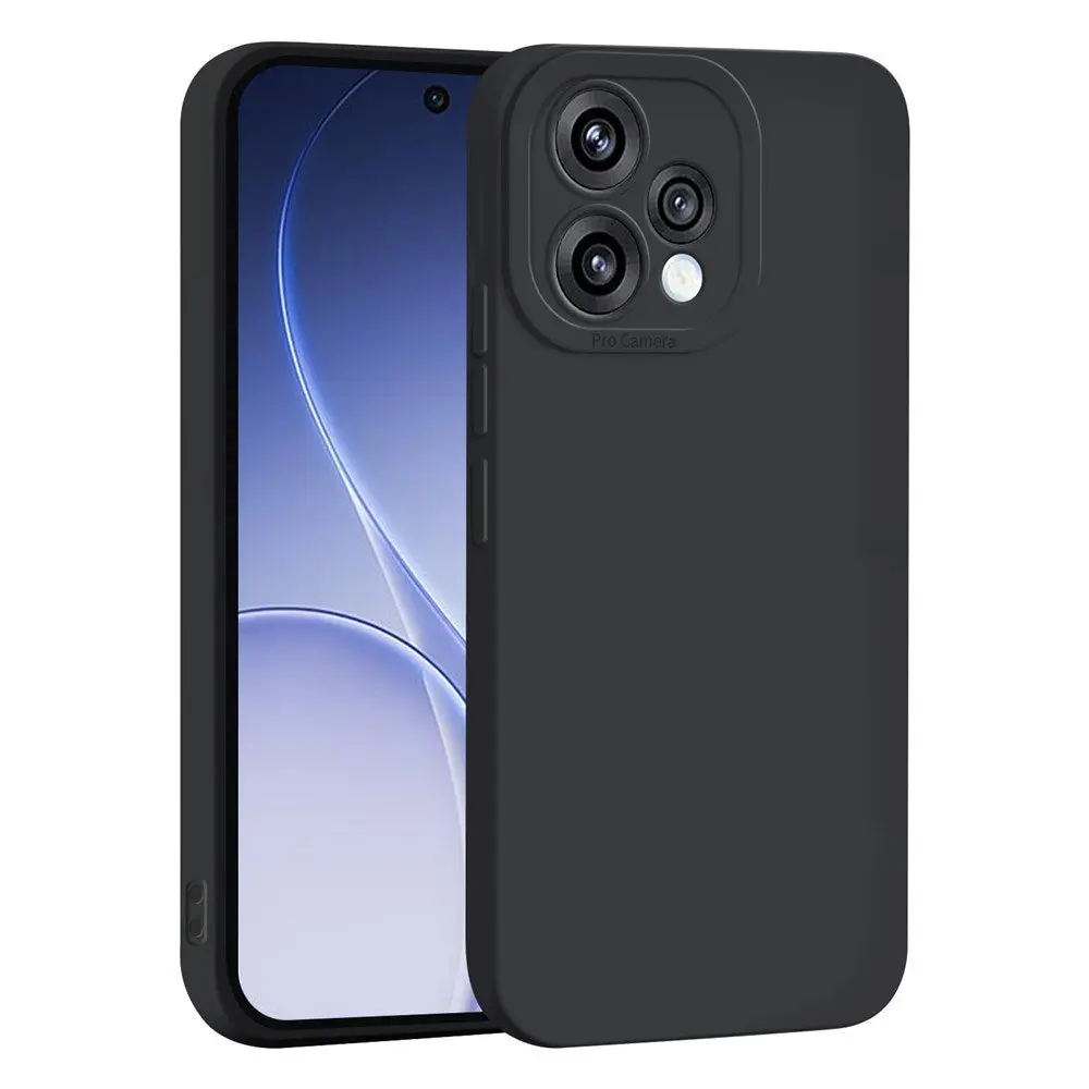 OPPO Reno15 (5G) EIDERWOOD Fleksibelt Plast Bak Deksel - Svart