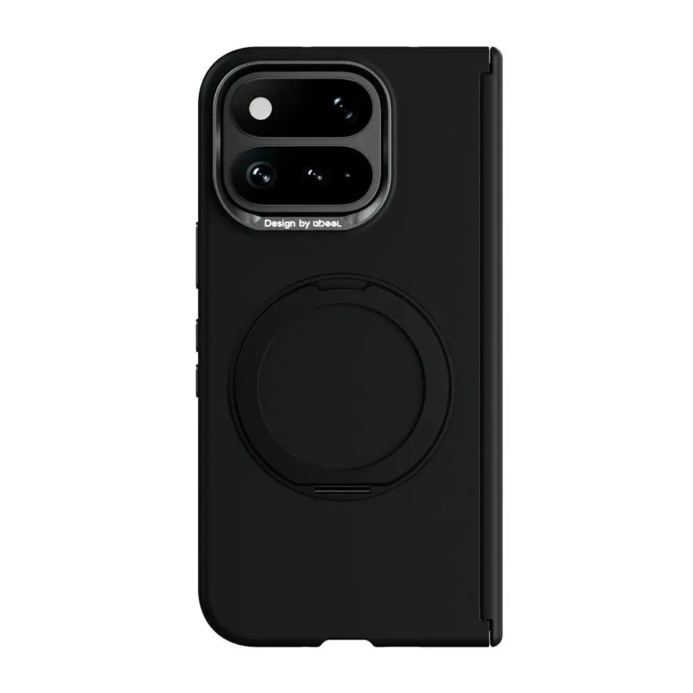 Google Pixel 11 Pro Fold ABEEL Hardt Soft-Touch Plast Deksel m. Kickstand - MagSafe Kompatibel