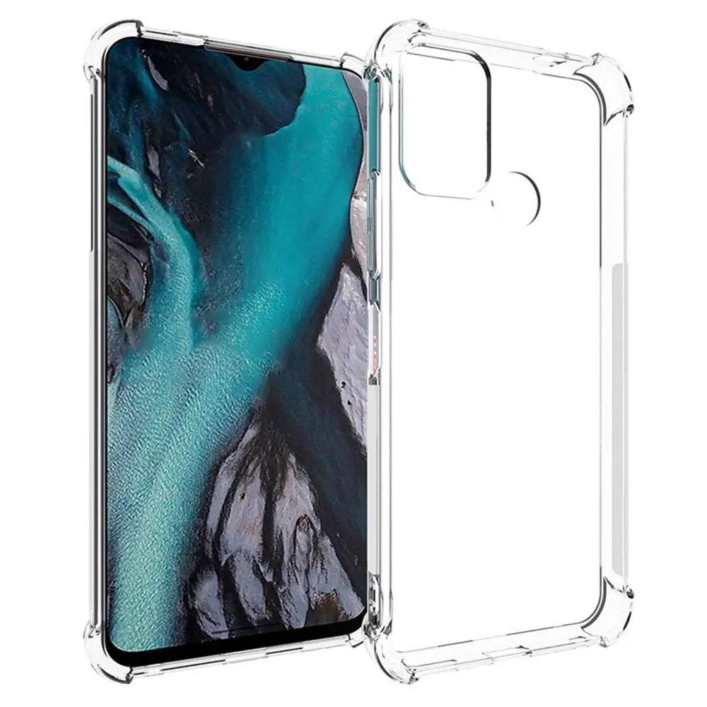 Nokia C22 Shock-Proof Fleksibelt Plast Deksel - Gjennomsiktig