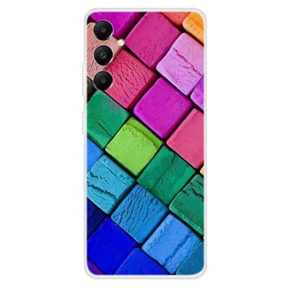 Samsung Galaxy A05s Fleksibel Plastdeksel m. Motiv - Flerfarget