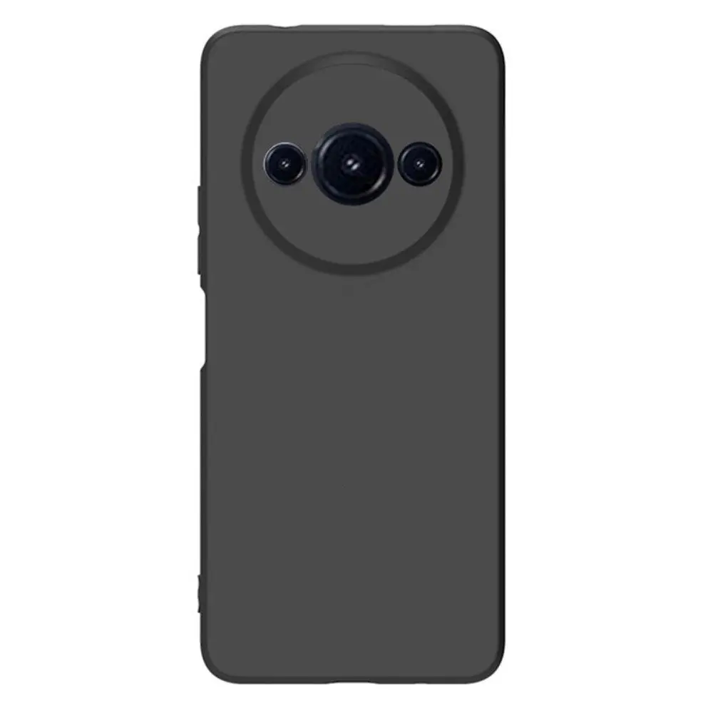 EIDERWOOD Xiaomi Redmi A3 Matt Fleksibelt Plast Deksel - Mørk Grå