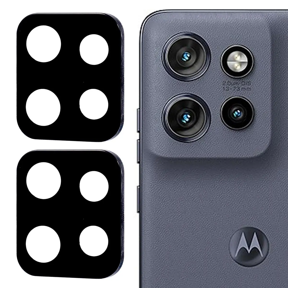 Motorola Edge 50 Neo 5G Herdet Beskyttelsesglass for Kameralinse - 2 stk.