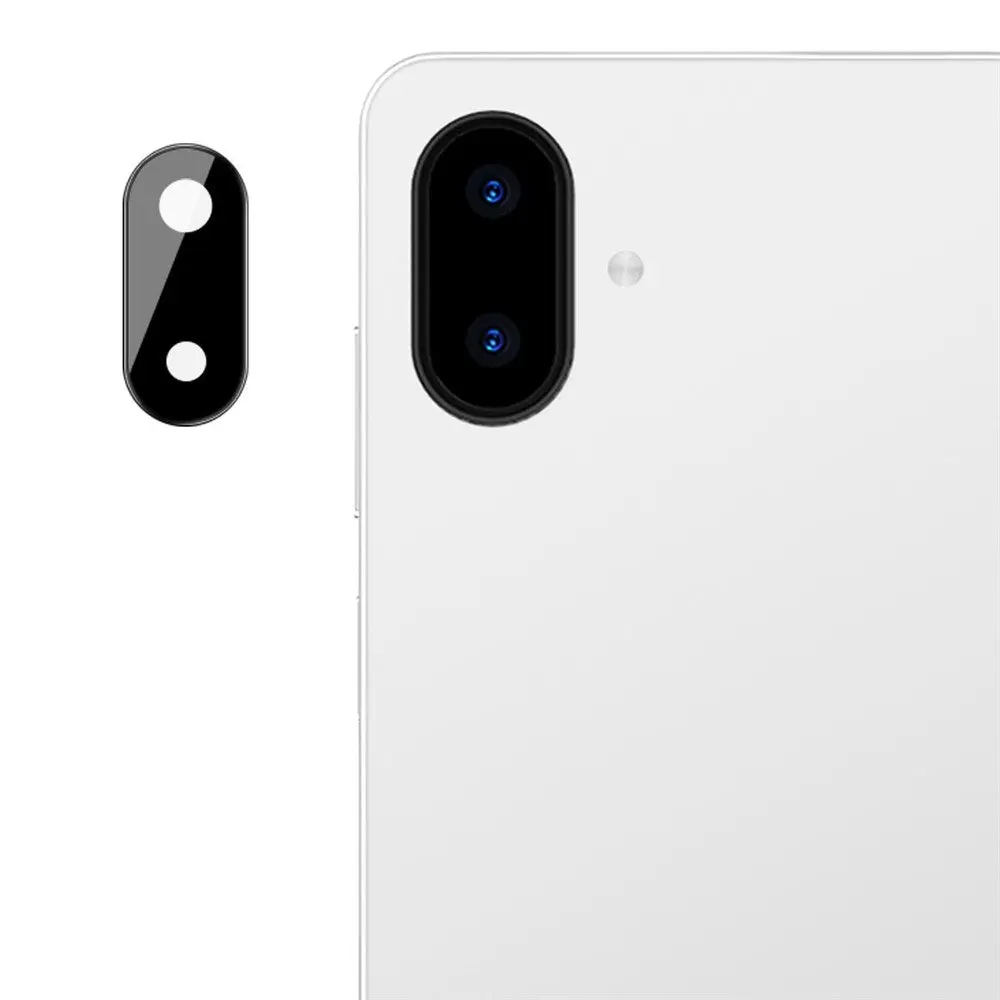 IMAK Samsung Galaxy A07 Herdet Kameralinsebeskyttelsesglass - Svart