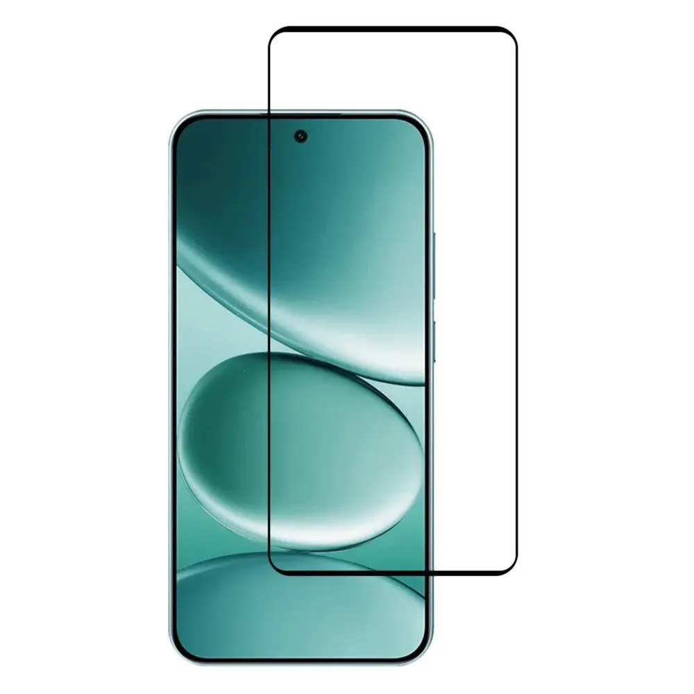 Xiaomi Redmi Note 15 Pro (5G) Skjermbeskyttelsesglass – Gjennomsiktig / Svart Kant