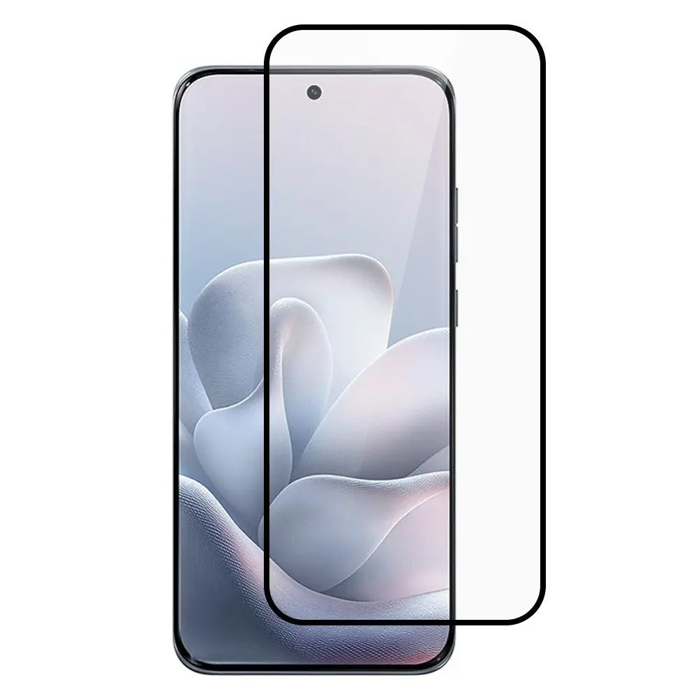 Motorola Edge 70 Fusion Herdet Glass Skjermbeskytter - Gjennomsiktig / Svart Kant
