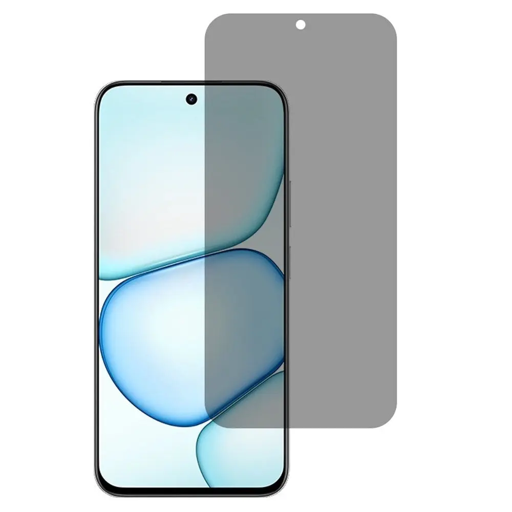 Realme C100 Herdet Skjermbeskytter med Personvern - Gjennomsiktig