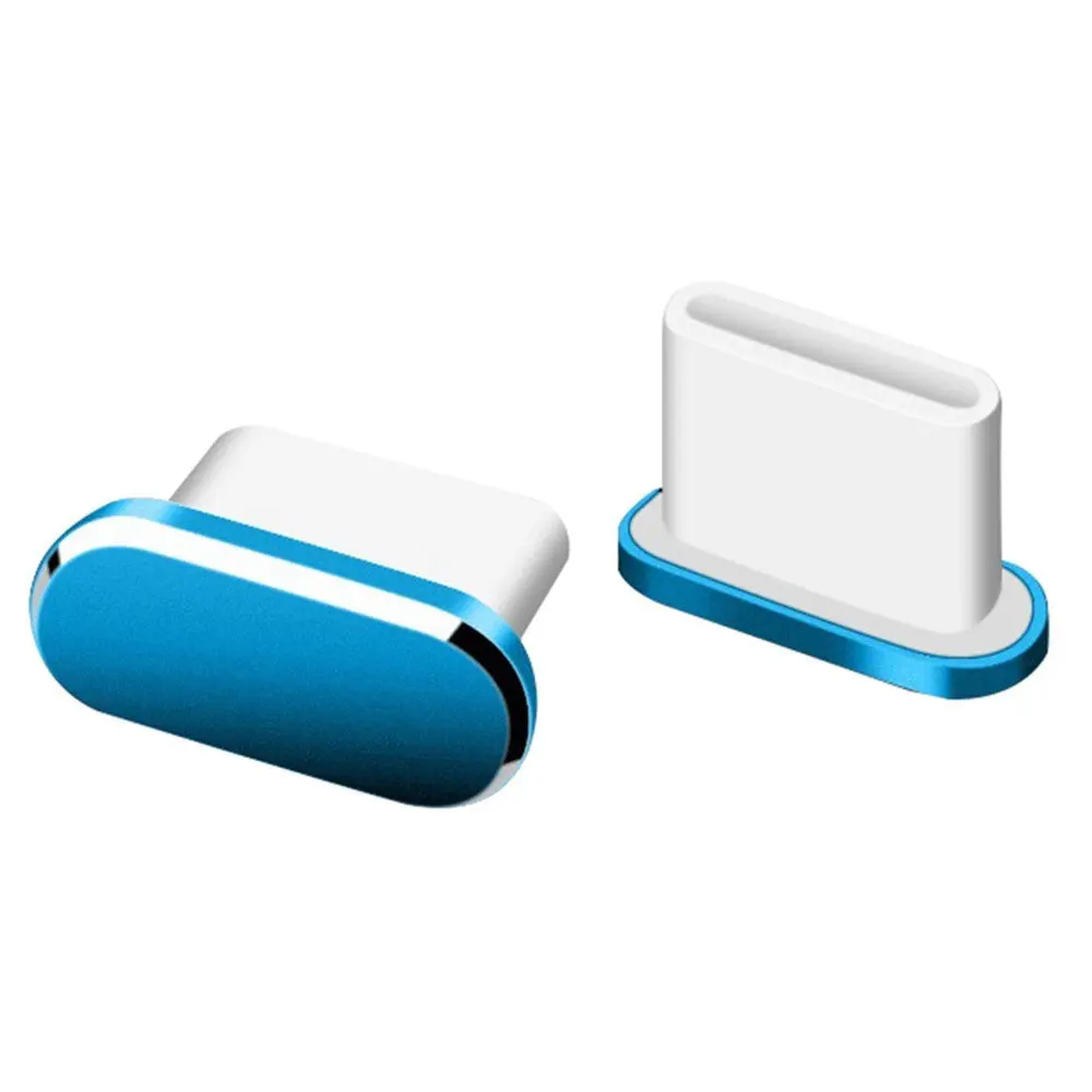 Støvbeskytter for USB-C – Blå