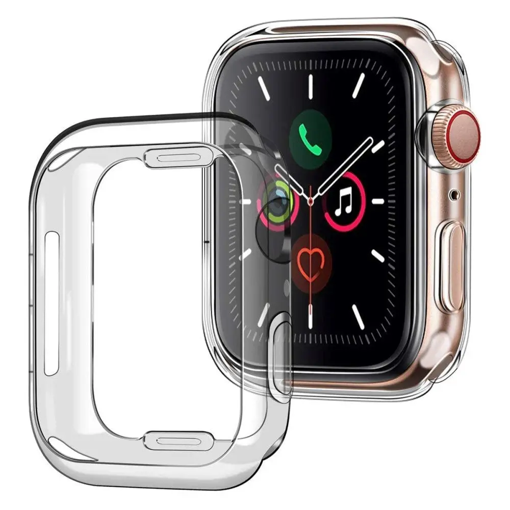Apple Watch Ultra 3/2/1 (49mm) Fleksibelt Plastdeksel - Gjennomsiktig