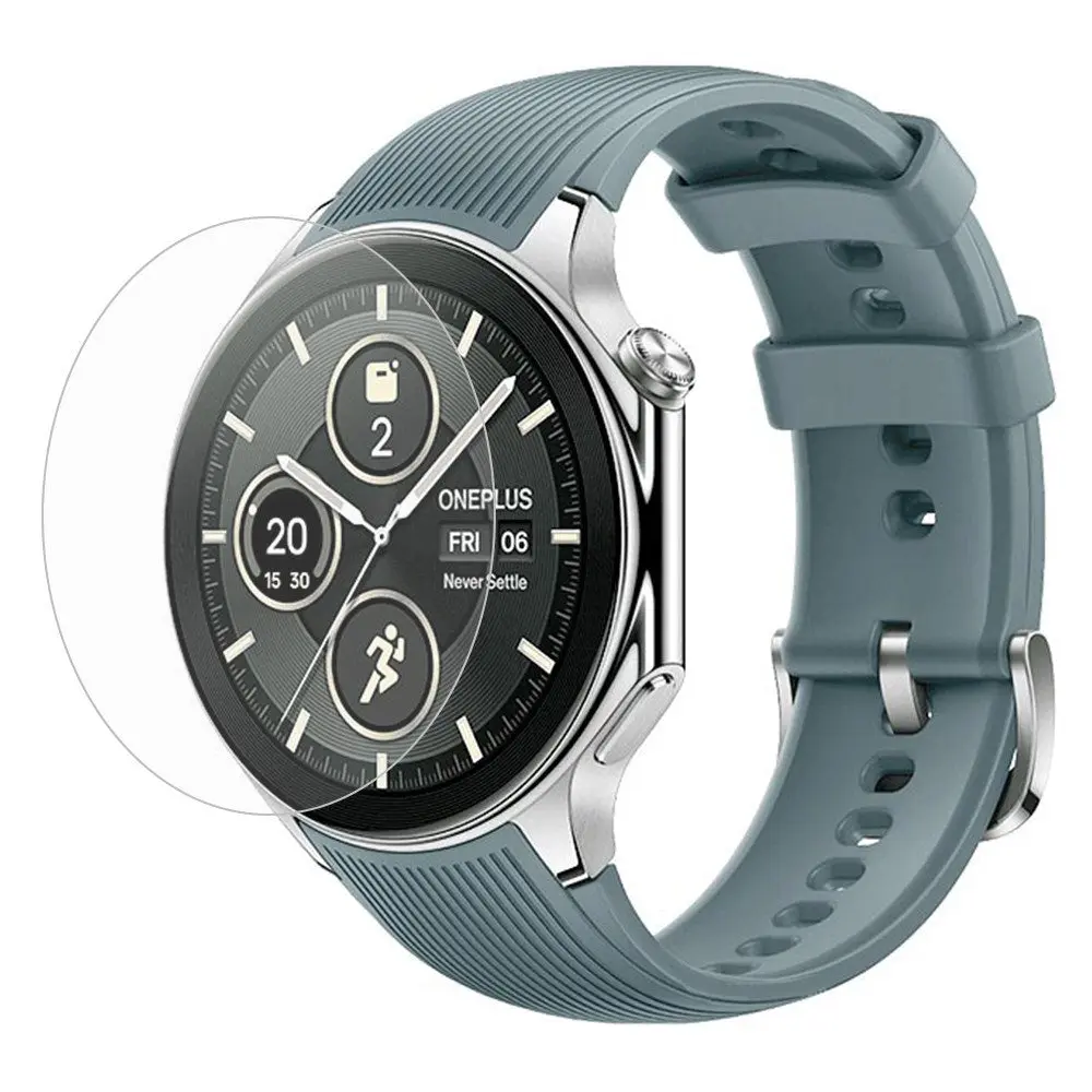 OnePlus Watch 2 - Skjermbeskytter Herdet Glass - Gjennomsiktig