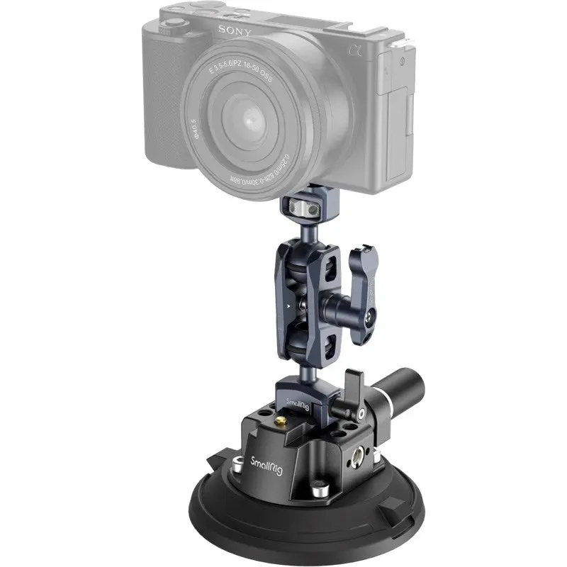 SmallRig 4236 4" Kamerafestesett m. Sugekopp - Svart