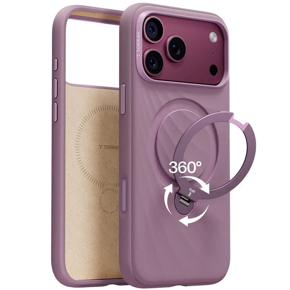 iPhone 18 Pro Max / 17 Pro Max TORRAS Ostand Q3 Wind Deksel - MagSafe Kompatibel