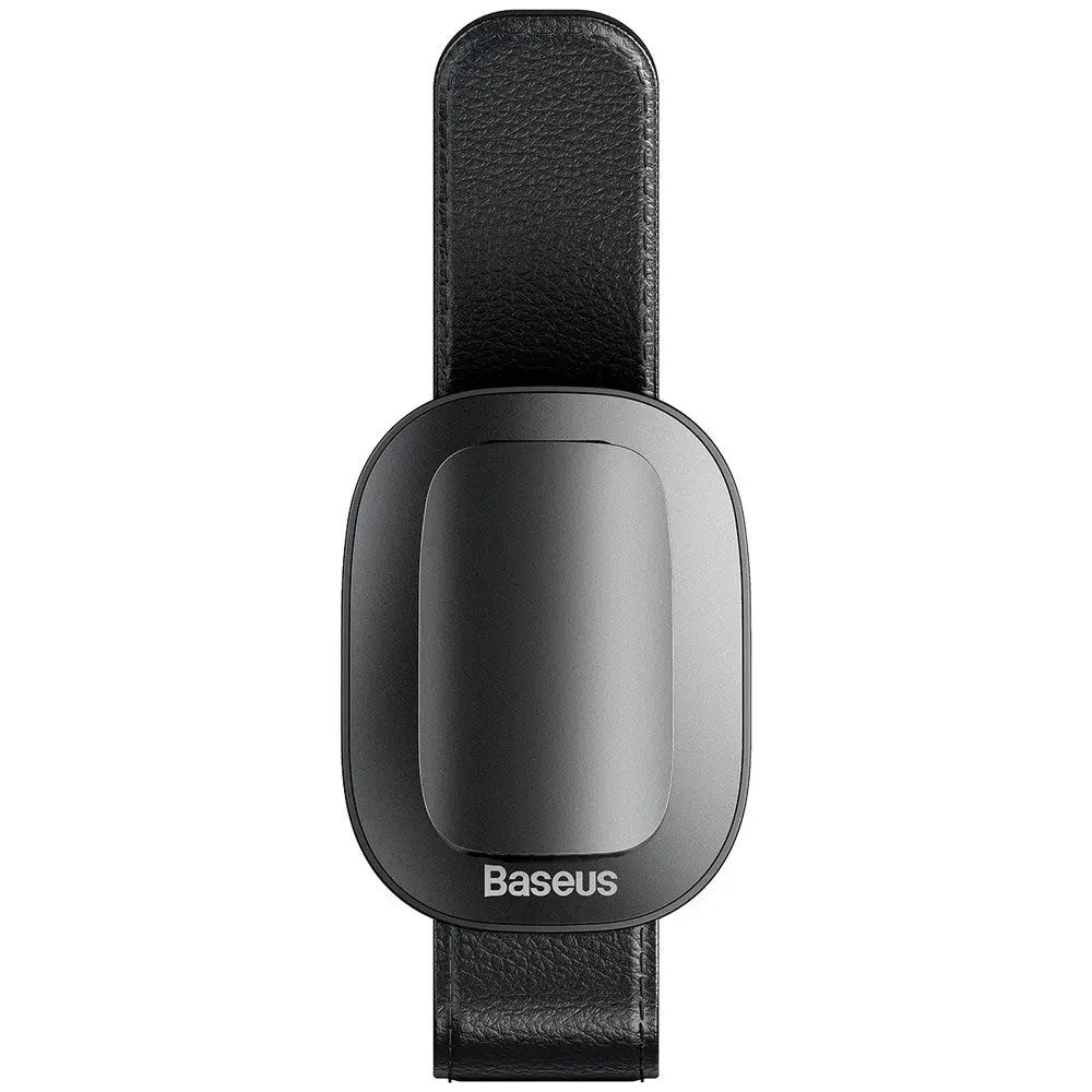 Baseus Holder for Briller - Klemmefeste på Solskjerm - Svart