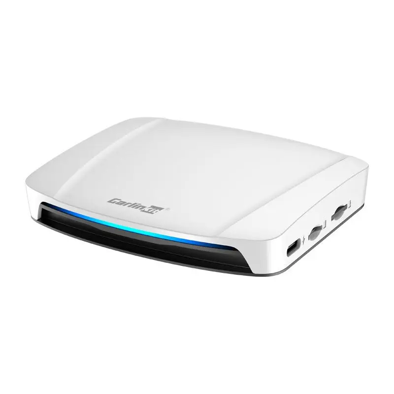 Carlinkit Tbox UHD Trådløs Adapter til Apple CarPlay & Android Auto - Hvit