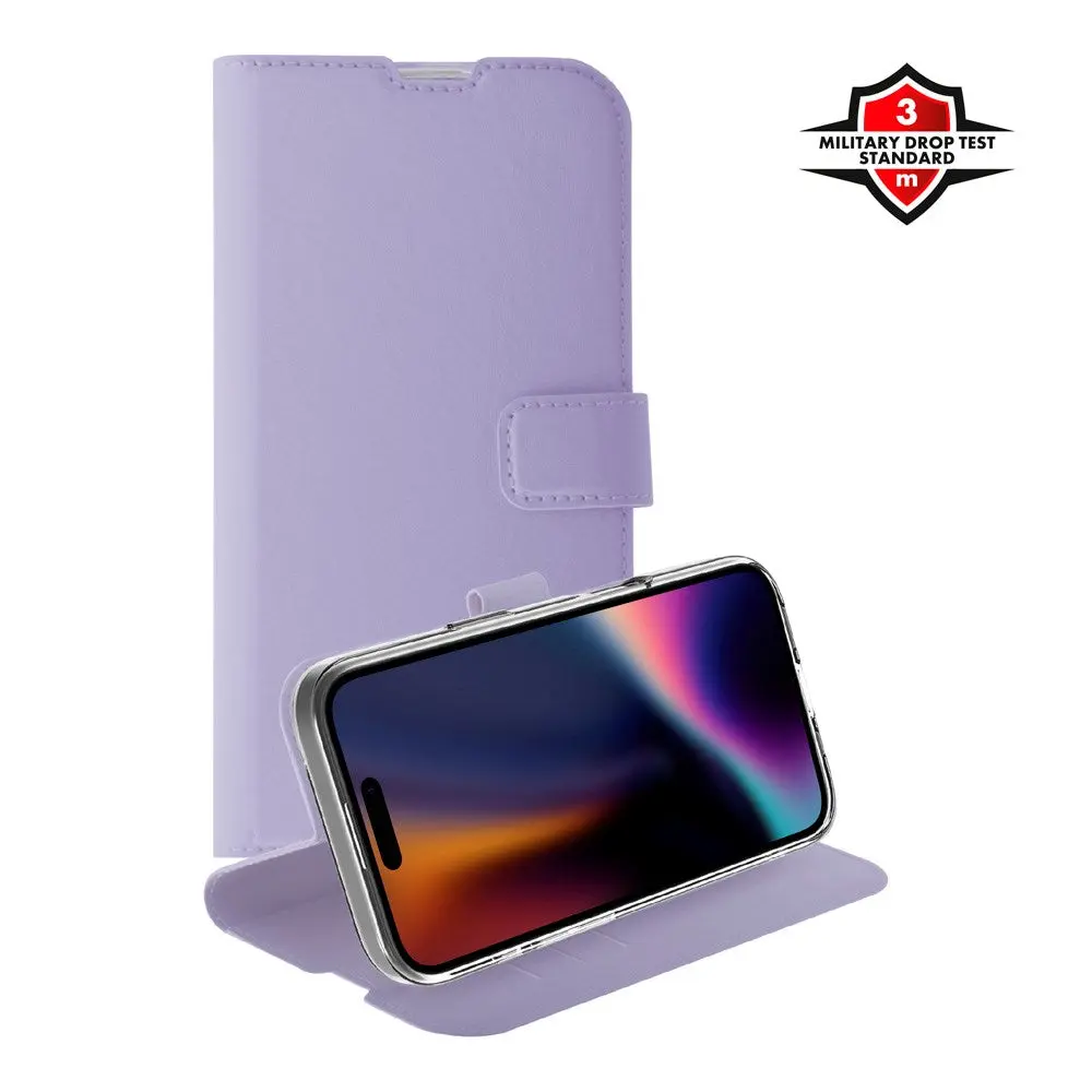 X2O iPhone 17 Classic Wallet Flip Deksel - Kortholder & Stativfunksjon