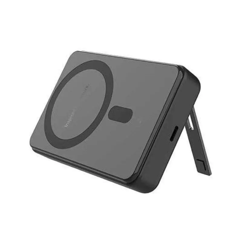 Hune Halcon 10 000mAh 22W Powerbank med Trådløs Lading – MagSafe Kompatibel – Grå