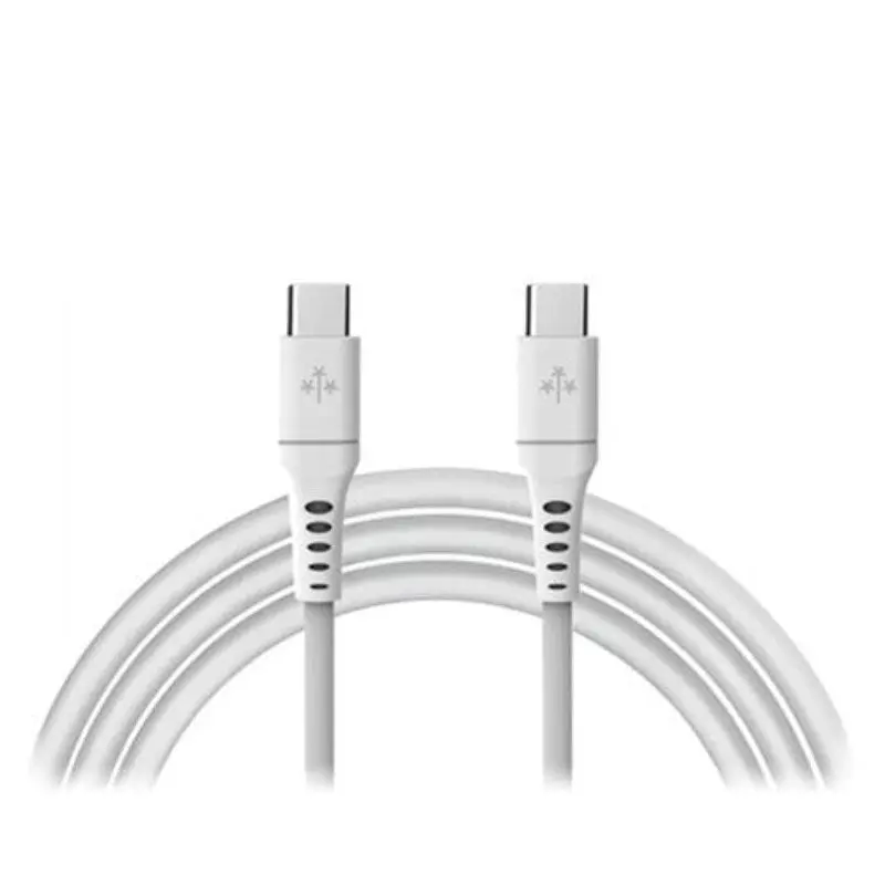 Hune Tallo USB-C til USB-C Kabel - 3 m - Hvit