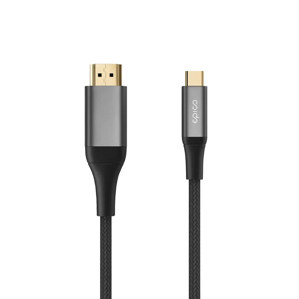 Epico UltraLink HDMI til USB-C Kabel - 2m - 4K / 60Hz - Space Grey