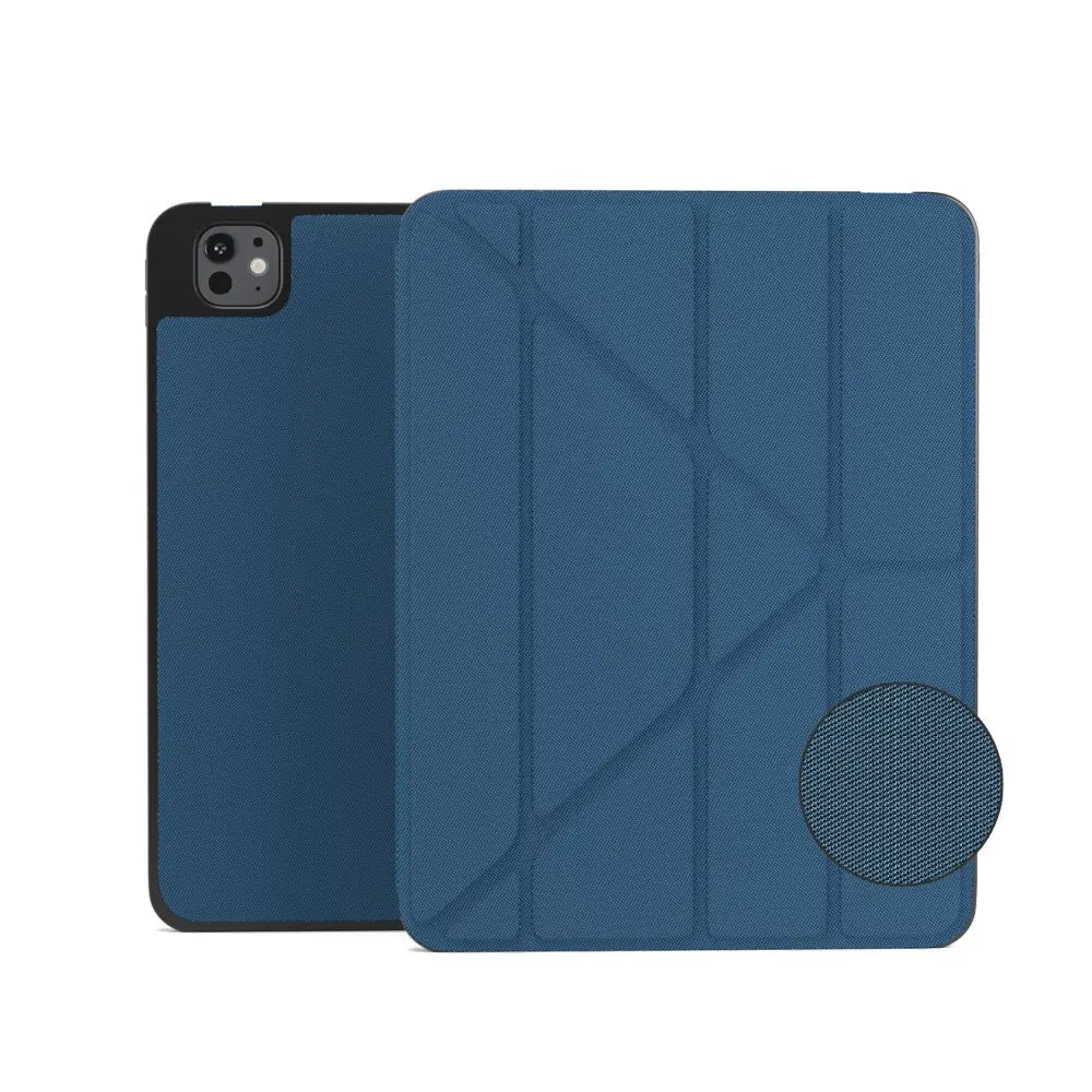 iPad Air 11-10.9" (2026-2020) / Pro 11" (2022-2018) Epico SolidWoven Flip Deksel - Blå
