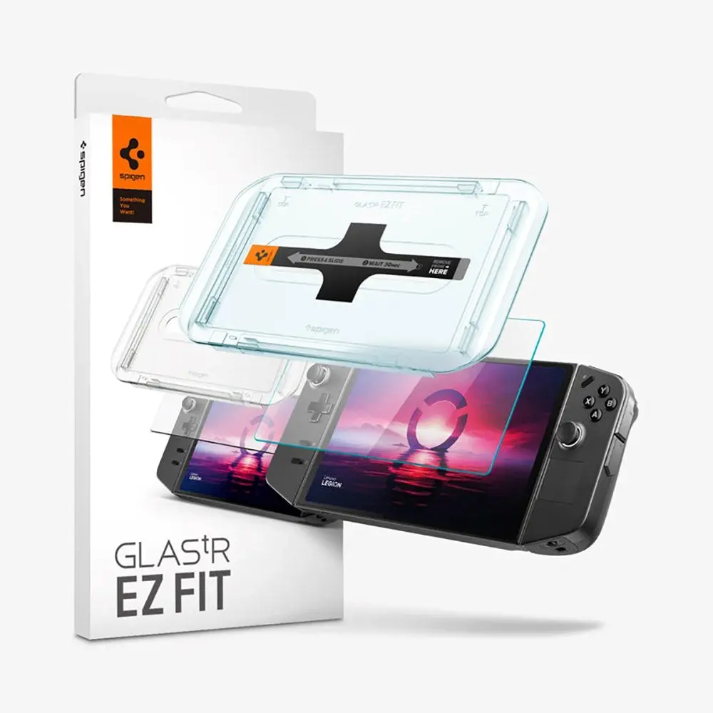 Lenovo Legion GO Spigen EZ Fit Glas.tR Skjermbeskytter - Case Friendly