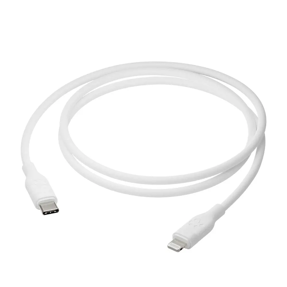 dbramante1928 Ladekabel av Resirkulert Plast - USB-C til Lightning - 36W - 2M - Hvit