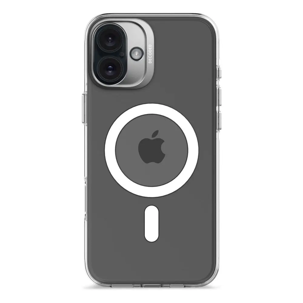Decoded iPhone 16 Plus Clear Case - 100% Resirkulert Plast