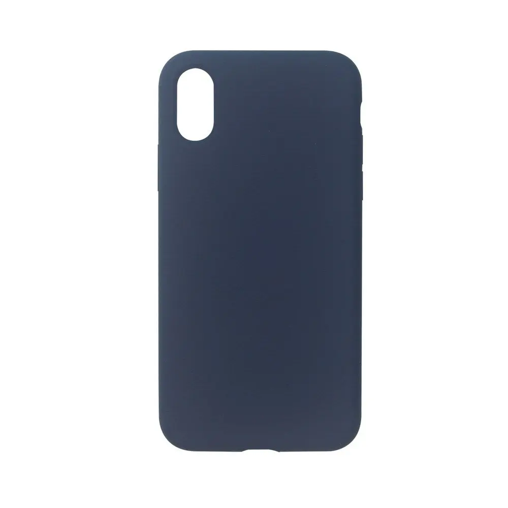 GreenMind iPhone X / XS Fôret Silikon Deksel - Blå