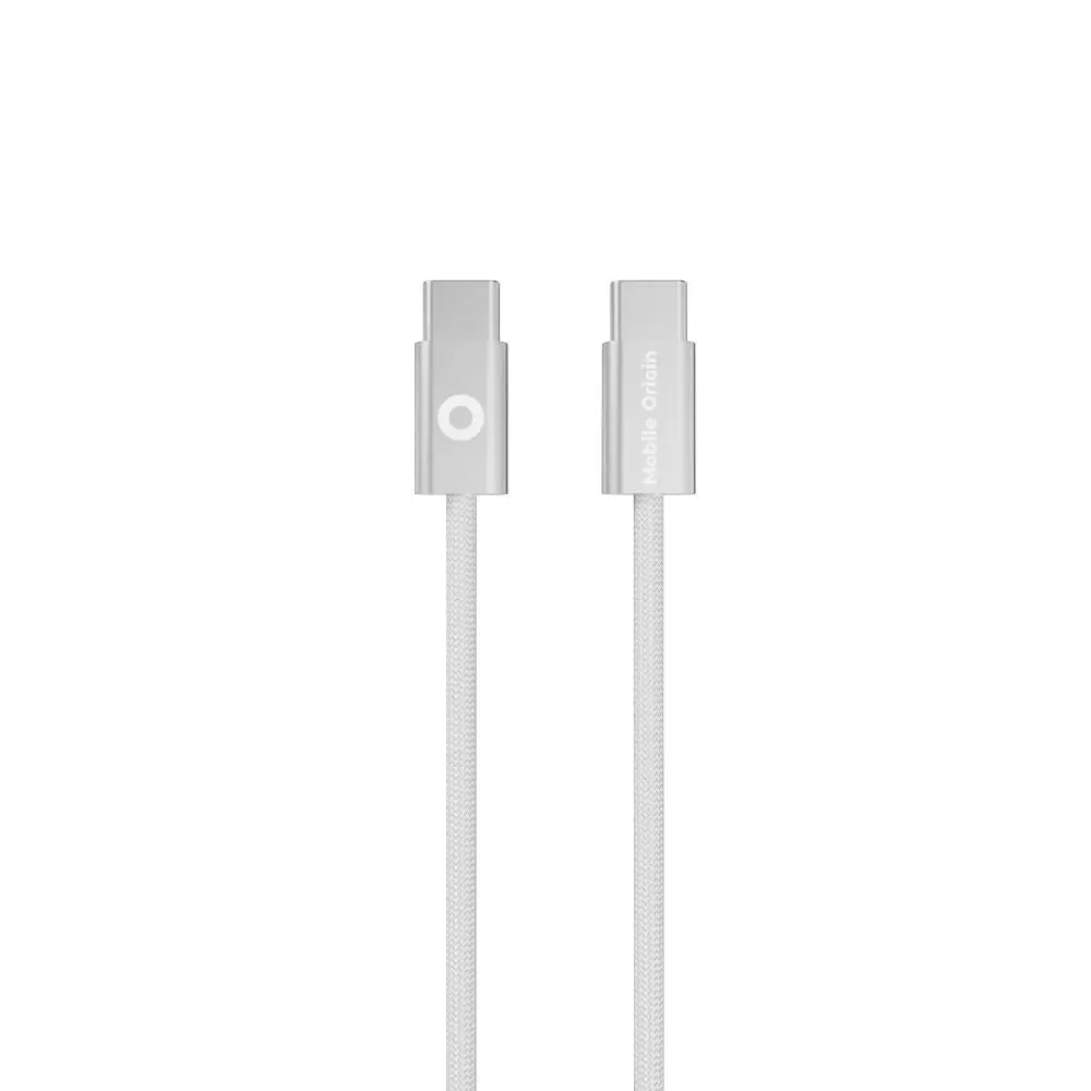 Mobile Origin UltraSlim 60W USB-C til USB-C Kabel – 1m – Hvit